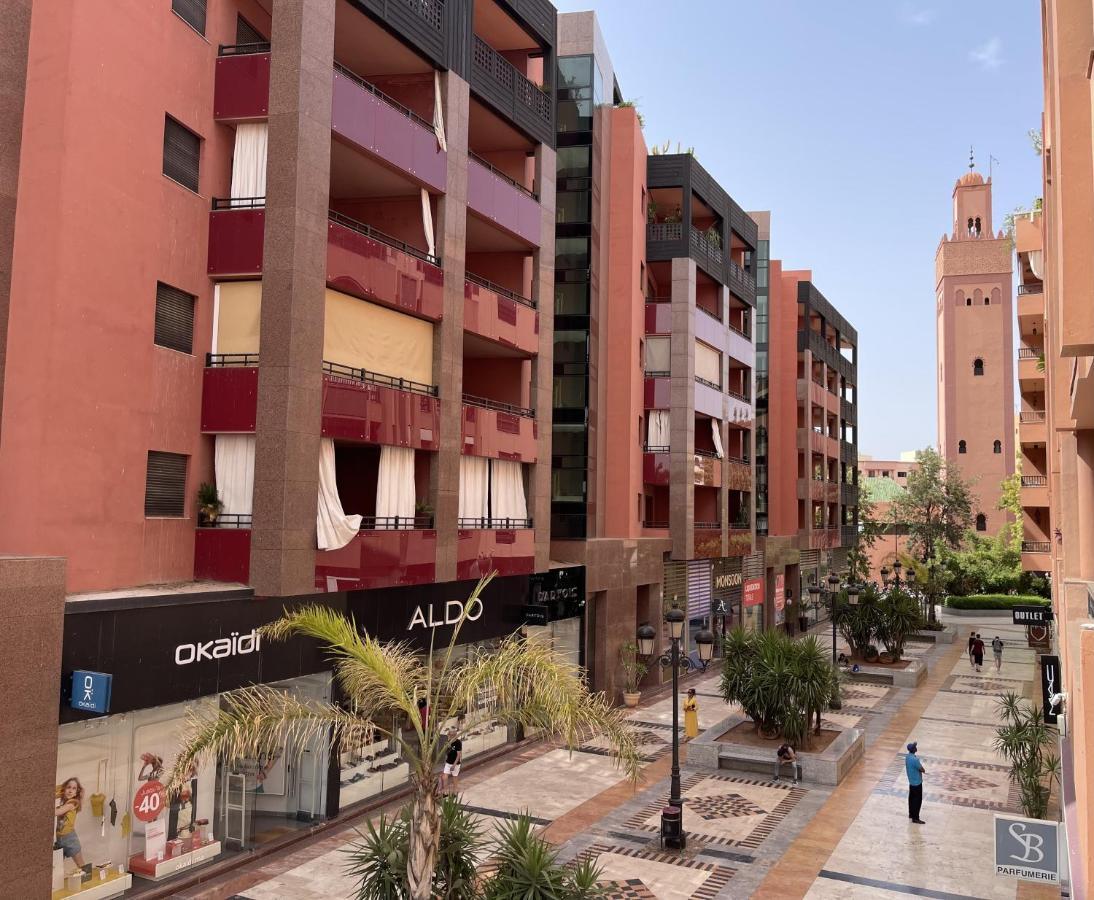 Appartement Haut Standing Gueliz Plaza Avec Vue Marakeş Dış mekan fotoğraf