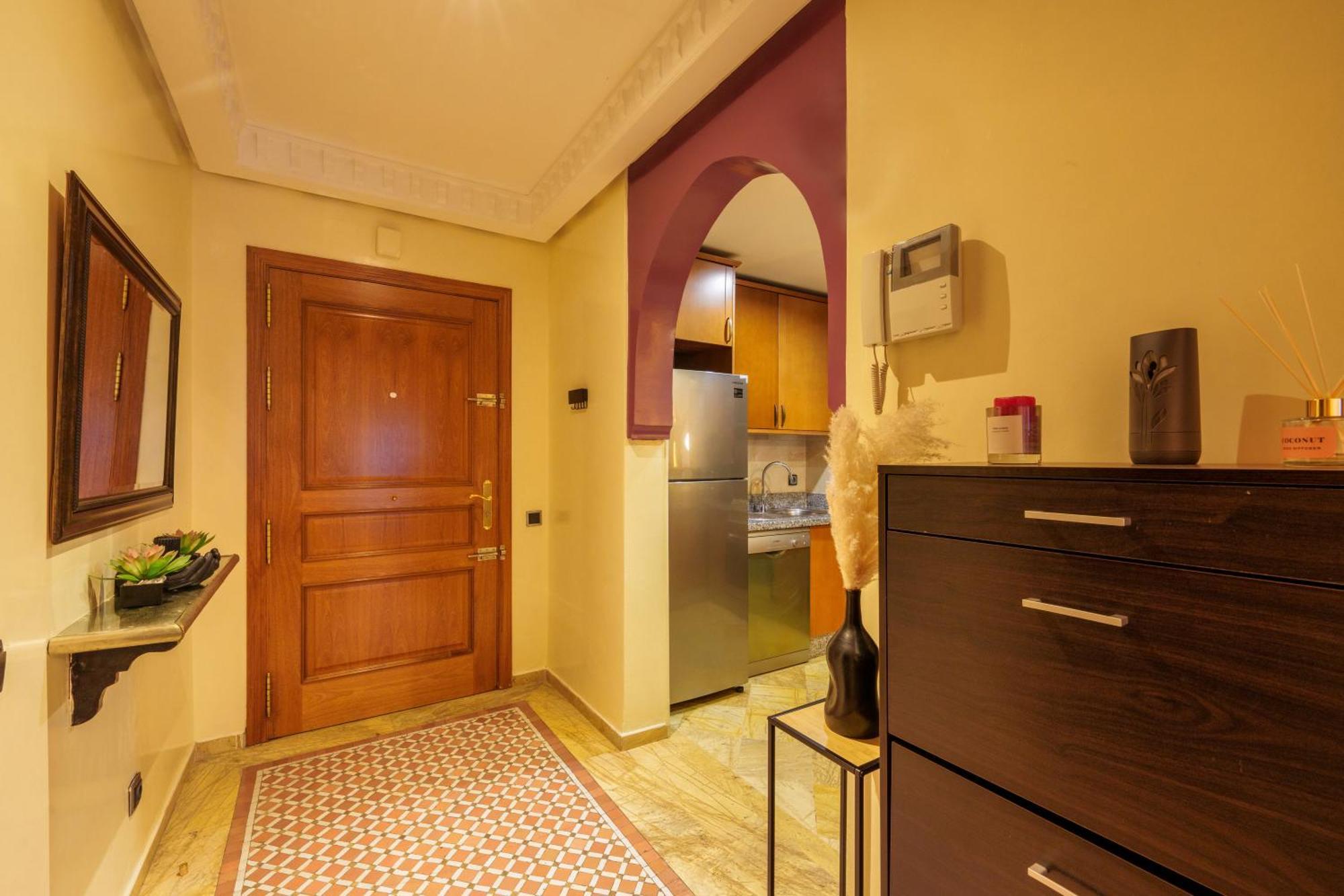 Appartement Haut Standing Gueliz Plaza Avec Vue Marakeş Dış mekan fotoğraf
